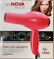 Hair Dryer Hair Dryer 1800 W Black Red