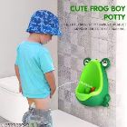 Frog Toilet Trainer Kids Potty Pee Trainer Urine Boys Funny Aiming Target Green Color