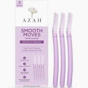 Azah Smooth Moves Face Razor 3 Pieces