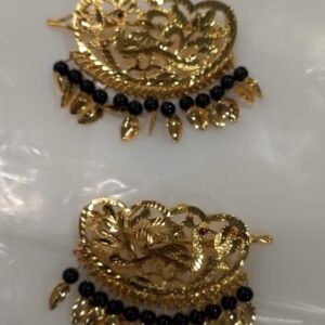 Punjabi Traditional Gold Plated Hair Pin