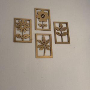 Goldan 4 Set Wall Hanging