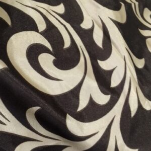 Brown And Cream Colour Window Curtains 5 Feet Pack Of 4