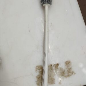 T Topline Long Handle Silicone Bottle Cleaner Brush For Washing Water Bottle Solution Bottle Mug. Cleaning Brush Pack Of 1 Color Grey