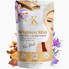 Kimayra World Sandalwood Saffron Face Pack Powder 75G