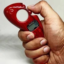 Maroon Digital Counting Compass