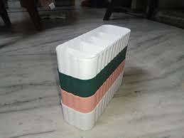 Wardrobe Storage For Underwear And Sock Household Drawer Socks Scarfs Set Of 4 Pc Green White Peach Color