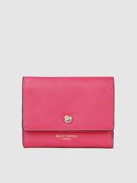 Accessorize London Womens Faux Leather Pink Stella Purse.