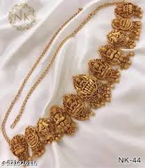 Antique Hip Belt Golden Plated