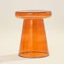Amber Glasgow Table Orange