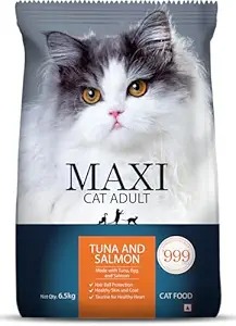 Maxi Tuna Salmon Dry Cat Food 6 . 5Kg All Life Stages