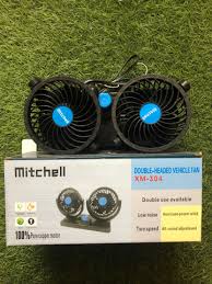 Mitchell Double Headed Vehicle Fan Mars 304 15W