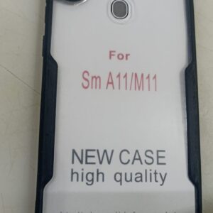 Samsung A11 M11 Phone Cover Black Colour