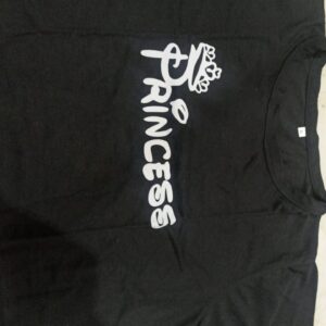 Women T Shirt Black Colour Size Xl