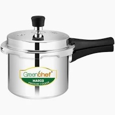 Greenchef Marco Aluminium Pressure Cooker 3 Ltr