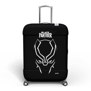 Heart Home Black Panther Luggage Cover 18 To 22 Inch Small Black H 55Cm
