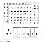 Switch Sticker For Electric Board Appliances Including 52 Designs In Total 330 Pcs
