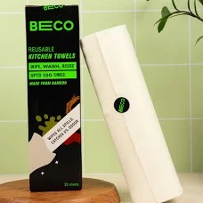 Beco Reusable Kitchen Towels 20 Sheets