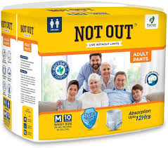 Not Out Adult Pants Size M 10 Units