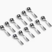 12 Pcs Stainless Steel Small Masala Spoons