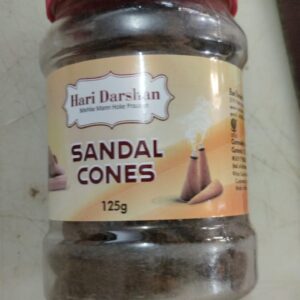 Hari Darshan Sandal Cones 125G Jar