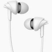 Lc Bass Heads Wired Headphone White Color