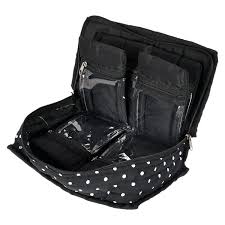 Kuber Industries Dot Printed Portable Cotton Jewellery