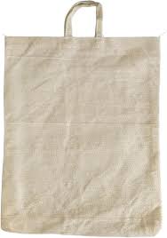 Natural Printed Long Handle Cotton Cloth Bag Pack Of 6