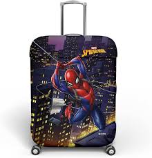 Kuber Industries Marvel Spiderman Luggage Cover Size M