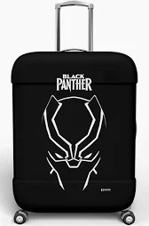 Black Panther Trolley Bag Cover Size S