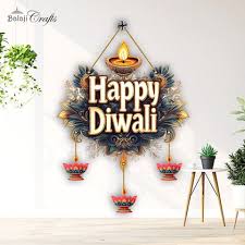 Balaji Crafts Happy Diwali Festival Diya For Home