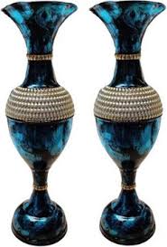 Procyon Handcrafted Decorative Painting Pot For Home 24 Inch 2Pcs