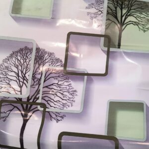 Embossed Abstract Multicolor Wallpaper L X W 500 Cm X 45 Cm