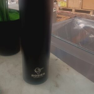 500Ml Black Stainless Steel Water Bottle
