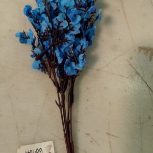 Artificial Babys Breath Flowers Gypsophila Bouquet For Home Blue