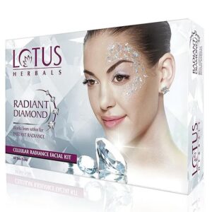 Lotus Herbals Radiant Diamond Cellular Radiance Facial Kit 37 G