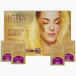 Lotus Herbals Lotus Radiant Gold Facial Kit 37 G
