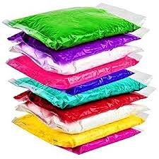 Multicolor Rangoli Colors 50G Pack Of 9