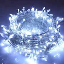 White Color Rice Led Light 4 Meter