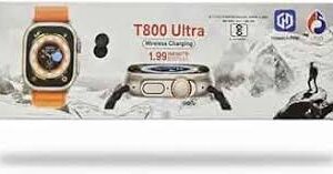 T800 Ultra Hd Display And Supports Bluetooth Calling Orange Strapt