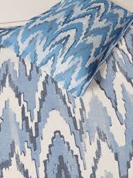 Blue Colour Printed Double Bedsheet And 2 Pillow Cover