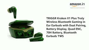Triggr Kraken X1 Wireless Earbuds