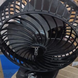 Unleash Cryo 9 Inch Table Fan Black 70 Watt Used