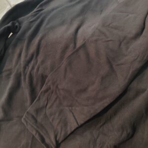 Decathlon Black Colour Soft Warm Sweat T Shirt For Men Size L