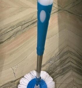 Blue And White Color Floor Cleaning Mop
