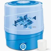 Milton Blue And Sky Blue Color Printed Water Cooler 18 Ltr
