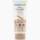 Mamaearth Rice Face Wash With Rice Water Niacinamide For Glass Skin 100 Ml