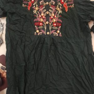 Women Top Colour Green Size 3Xl