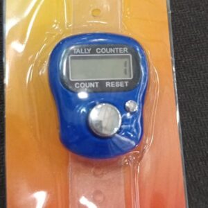 Lcd Tasbih Finger Tally Counter Colour Blue