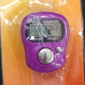 Lcd Tasbih Finger Tally Counter Colour Purple