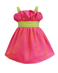 All Things Uber Nice Pink Color Girls Cotton A Line Above The Knee Dress Size 9 To 10 Year